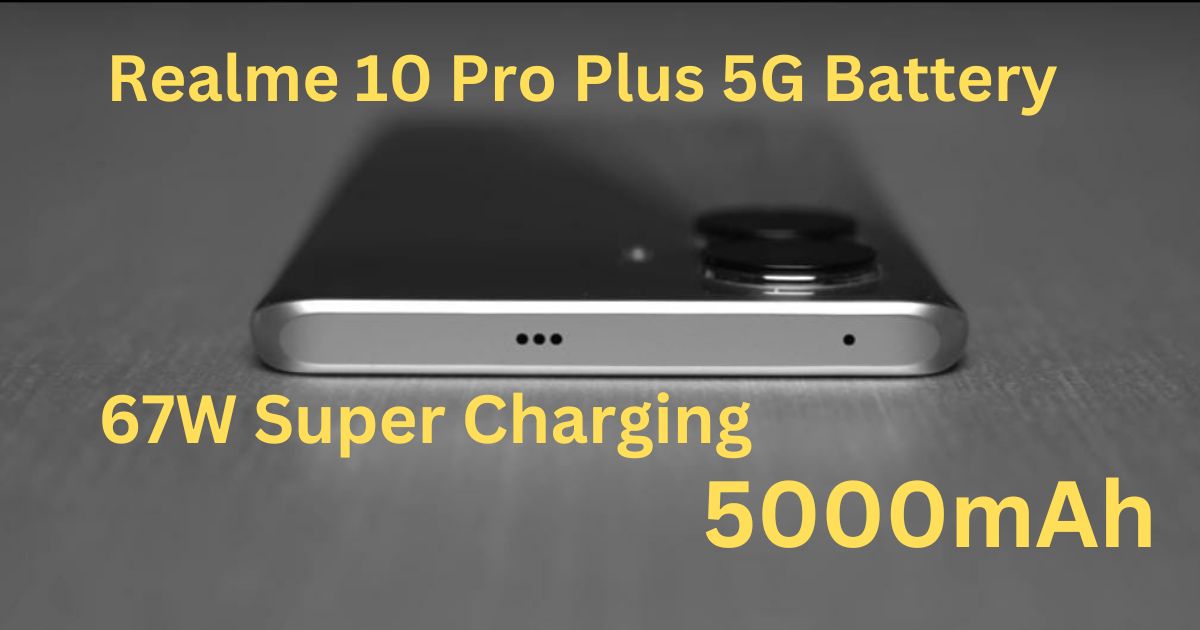 Realme 10 Pro Plus 5G Battery