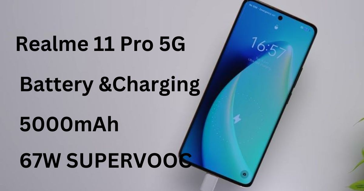 realme 11 Pro 5G Battery and Charging image