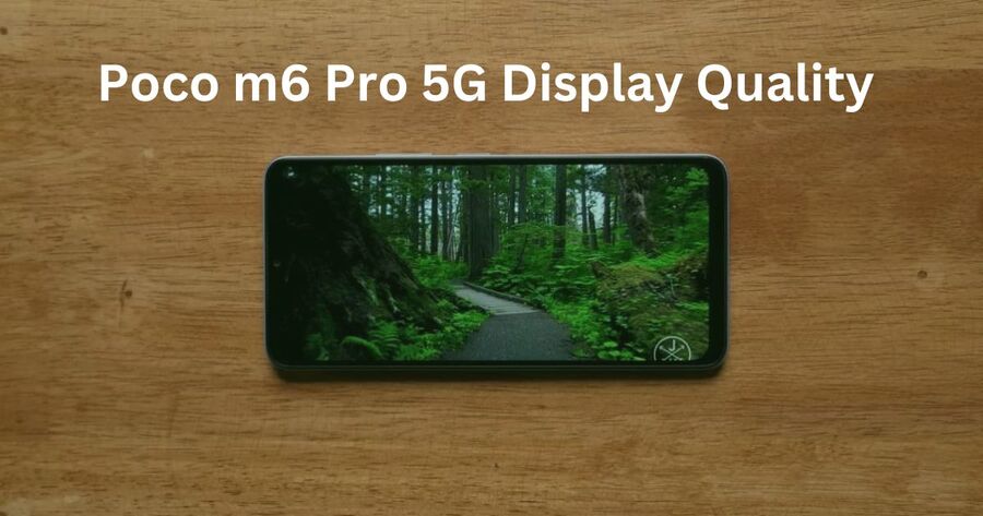 Poco m6 Pro 5G Display Quality 